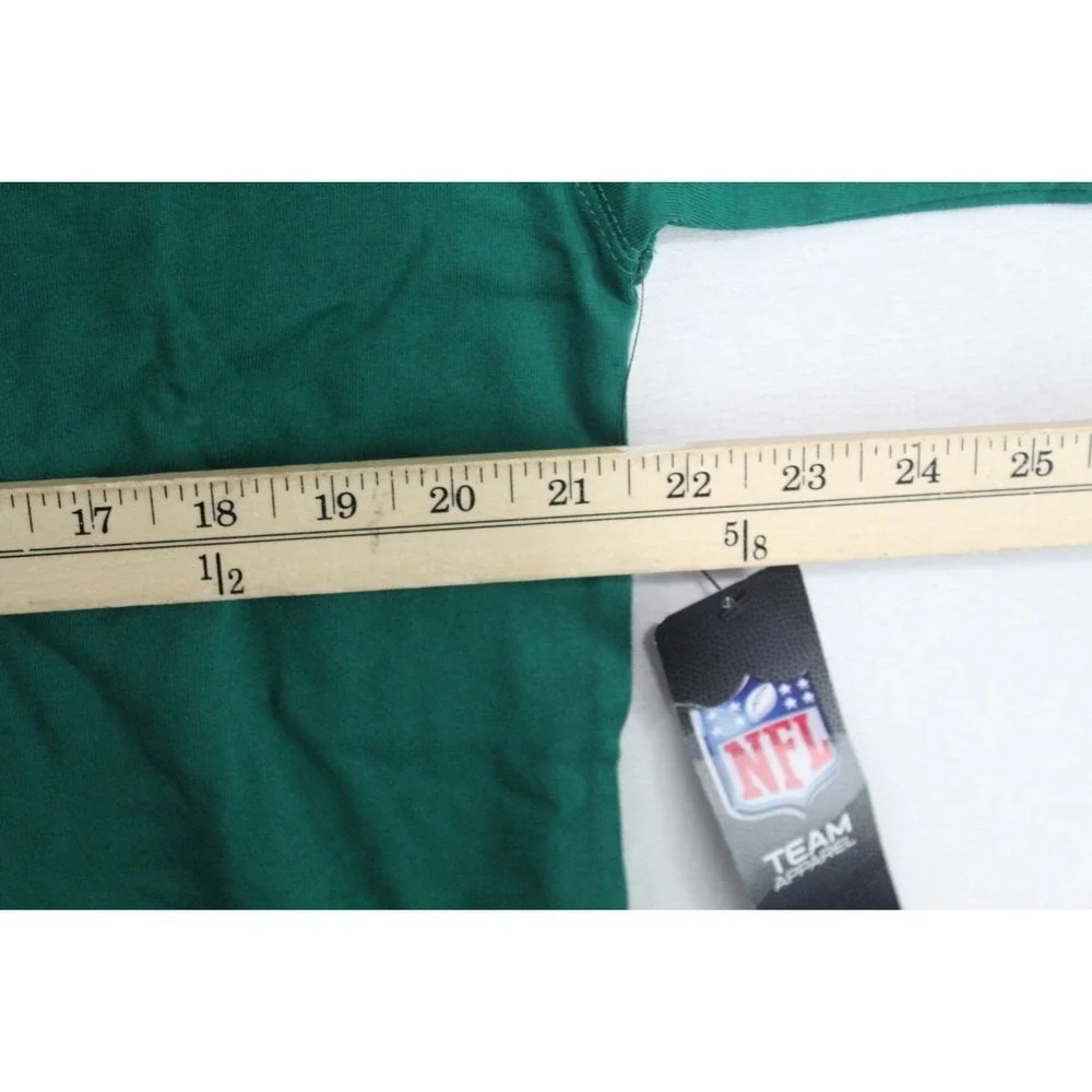 New York Jets Women Green Tee Shirt Long Sleeve Casual Size Large